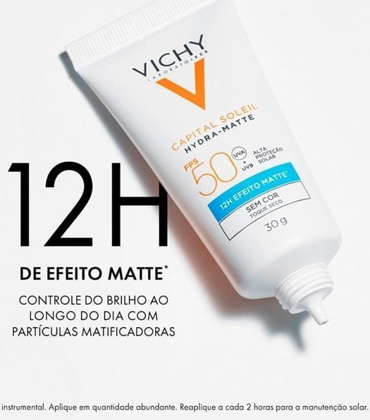 Protetor Solar Facial Hydra-matte FPS50 40g - Imagem 8